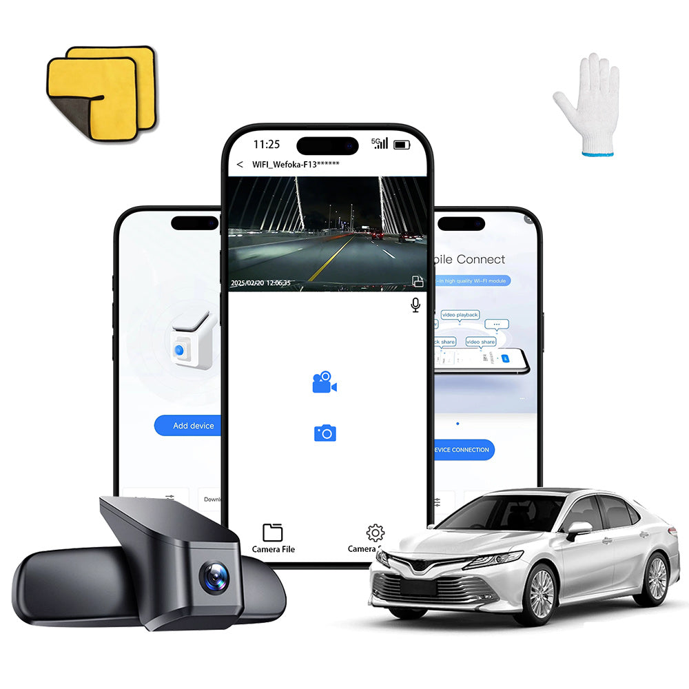 OEM Style Dash Cam Suitable for Toyota Camry 2021-2025