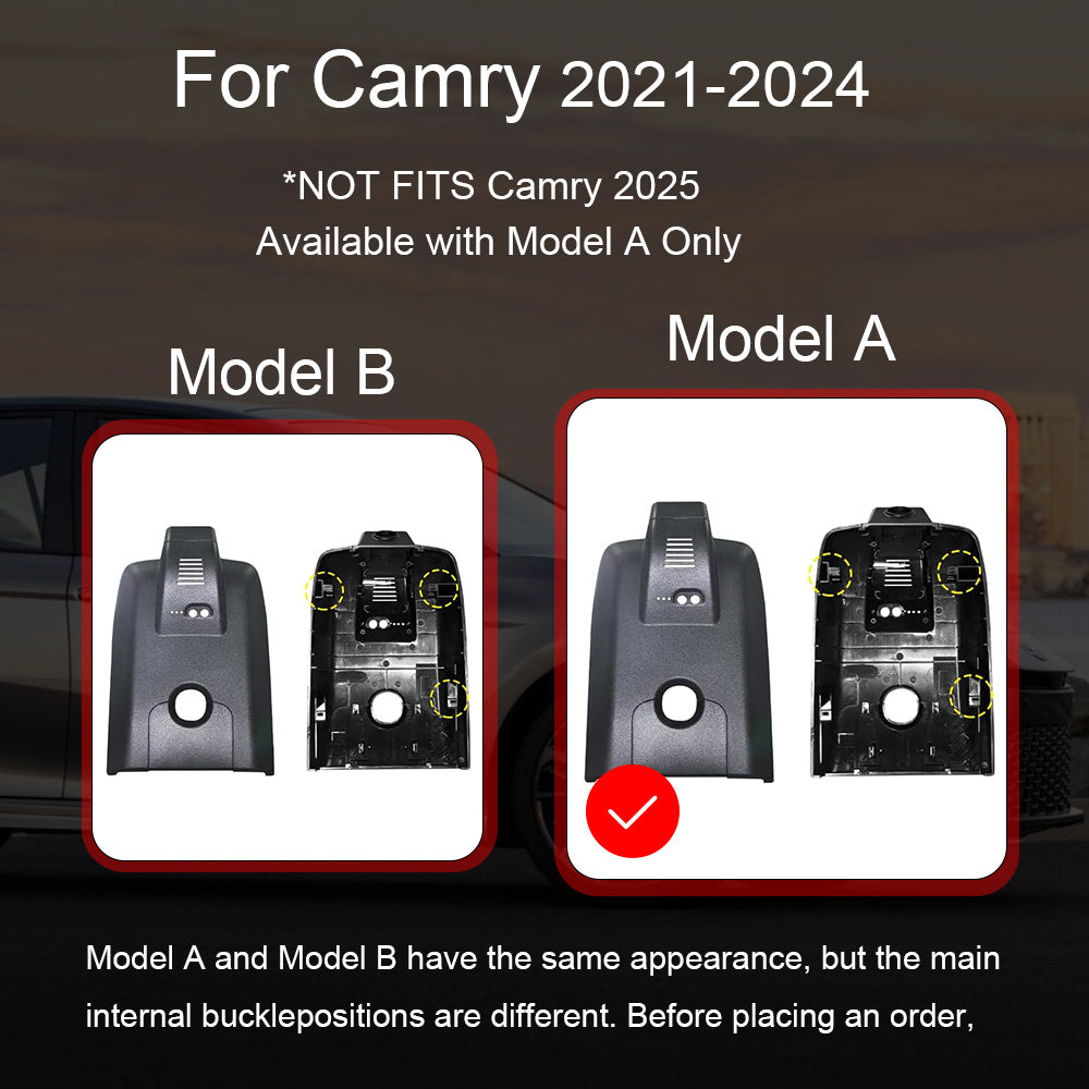Camry 4K OEM-Look Dash Cam (2021-2026)