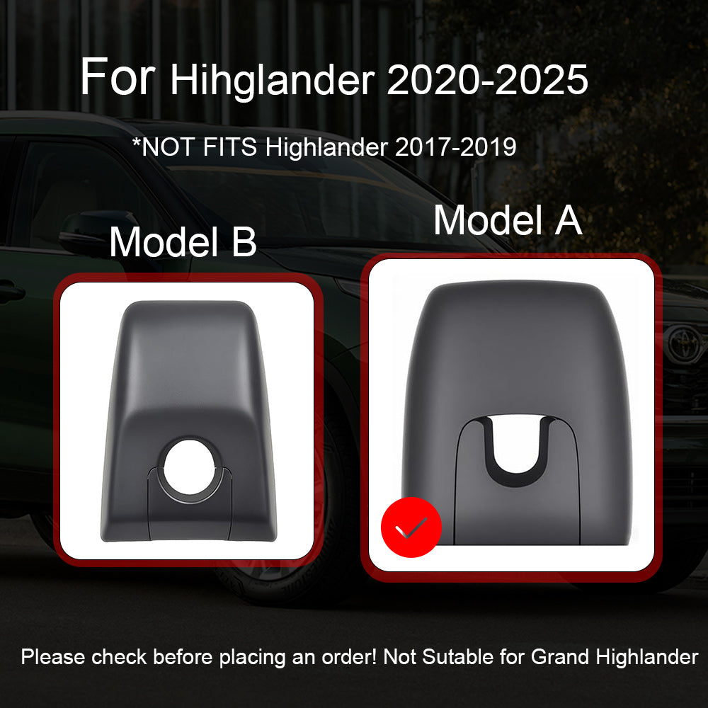 Toyota Highlander 4K Dash Cam (2020-2025) | OEM Style Dual Channel