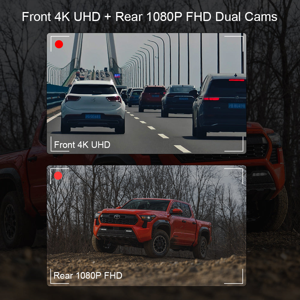 OEM Style Dash Cam Suitable for Toyota Tacoma 2024-2025