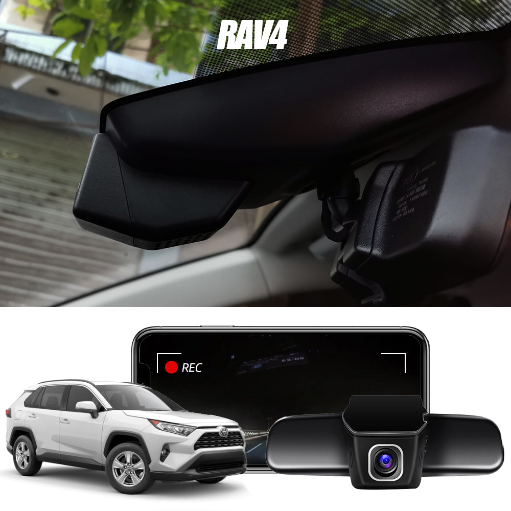 4K Dash Cam Suitable for Toyota RAV4 2024-2025 LE Limited Premium