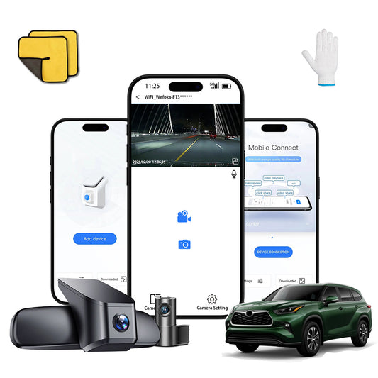 OEM Style Dash Cam Suitable for Toyota Highlander 2020-2025