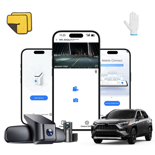 OEM Style 4K Dash Cam Suitable for Toyota RAV4 2022-2025